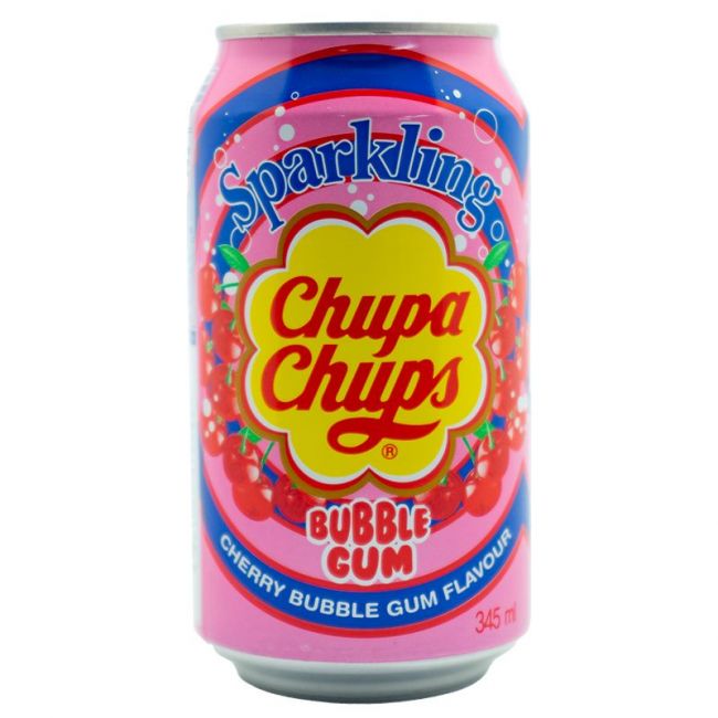 Refrigerante sabor cereja (CHUPA CHUPS) C/24x345ml