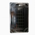 Embalagem retangular com tampa (21x13CM) Preto 50 unidades