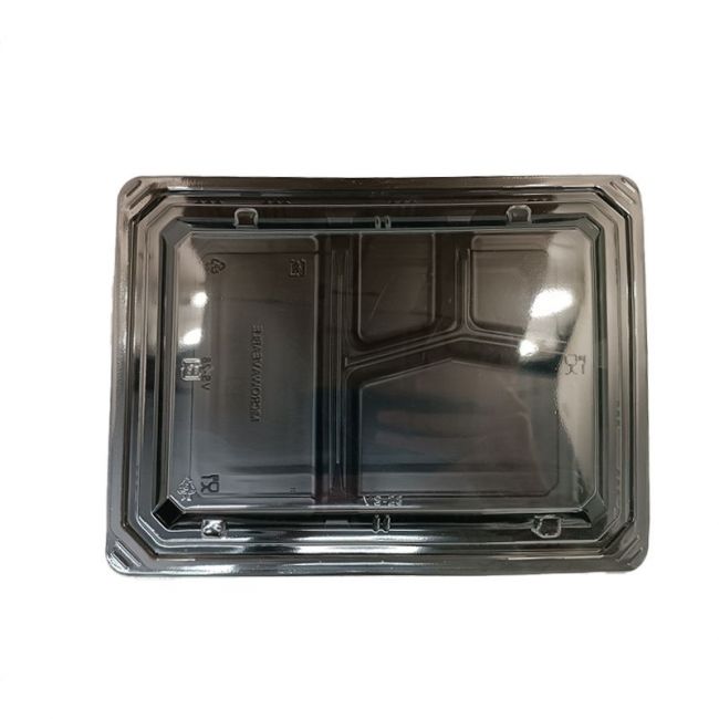 Contentor BENTO retangular 23x17CM preto