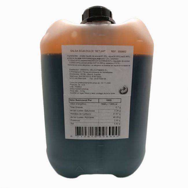 Ketjap bentang manis.10L (12kg)