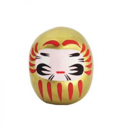 DARUMA 6CM."dourado"