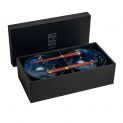 CONJUNTO 2 TAÇAS 17cm PORC.+2 PARIS "Soshun azul"