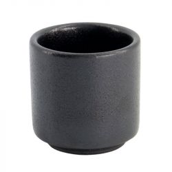 Sake Cup "Yuzu negro" 5cm.