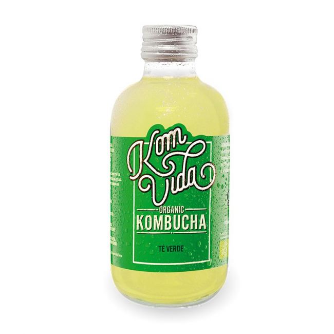 Bebida ecológica de chá verde kombuchá (VITAE) 250ml