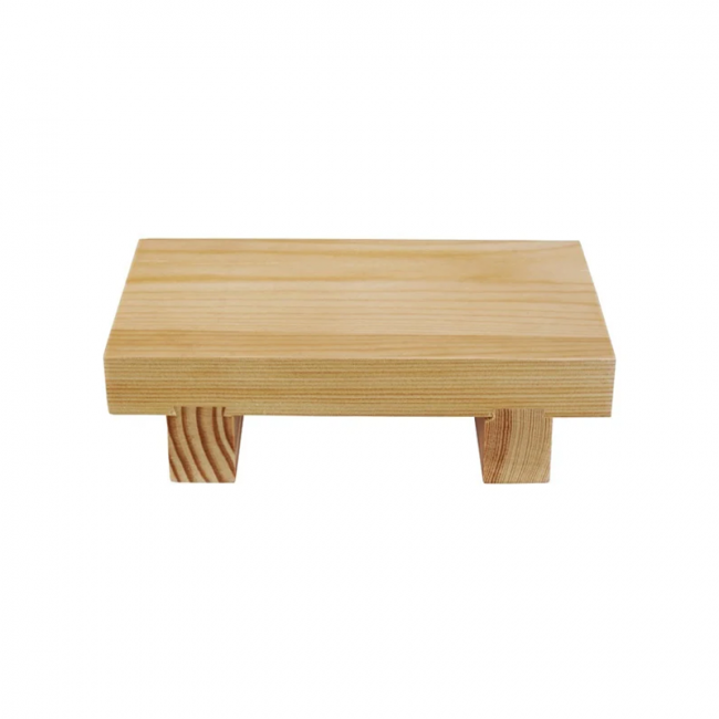Tabela para madeira de sushi (21x12x6CM).