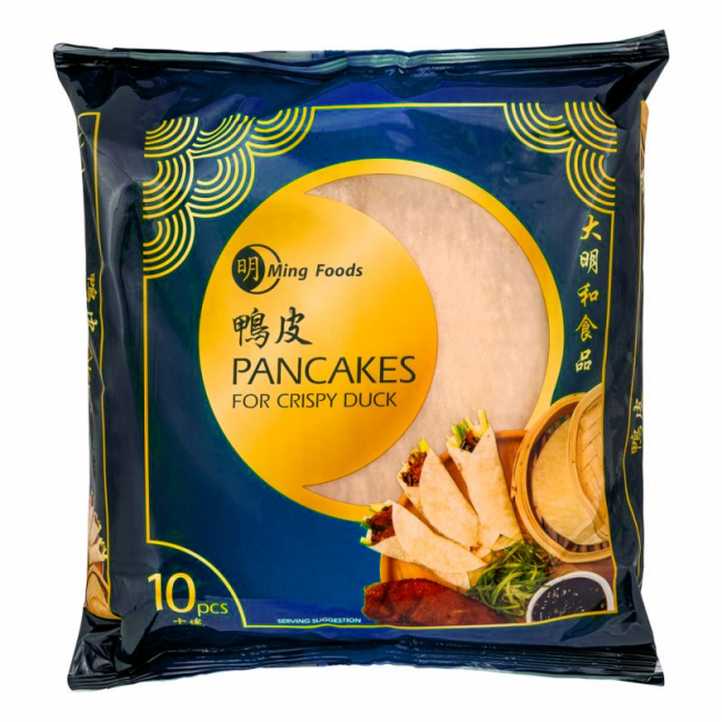 Panquecas para pato (10pack x 10pcs) (MING FOODS). 700 g
