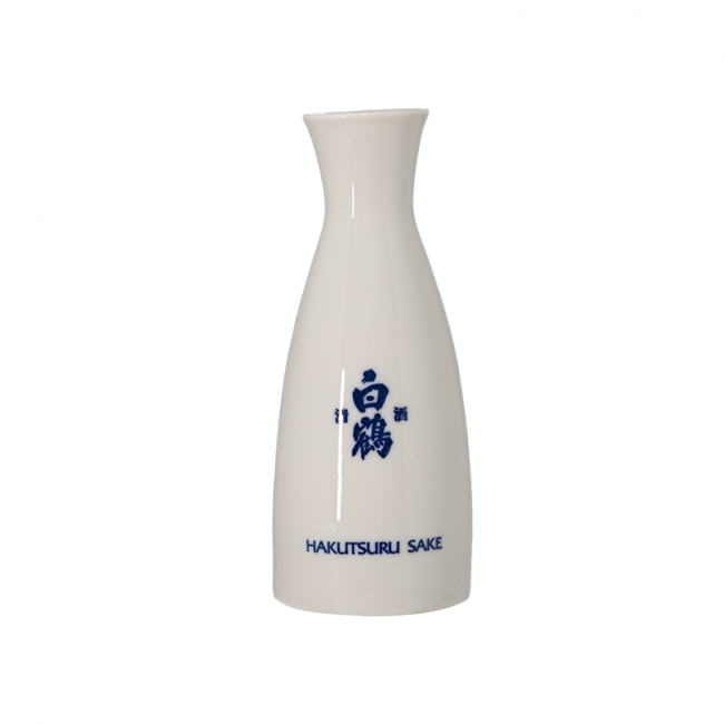 Jarro de saquê em porcelana (16,5CM) "Hakutsuru"