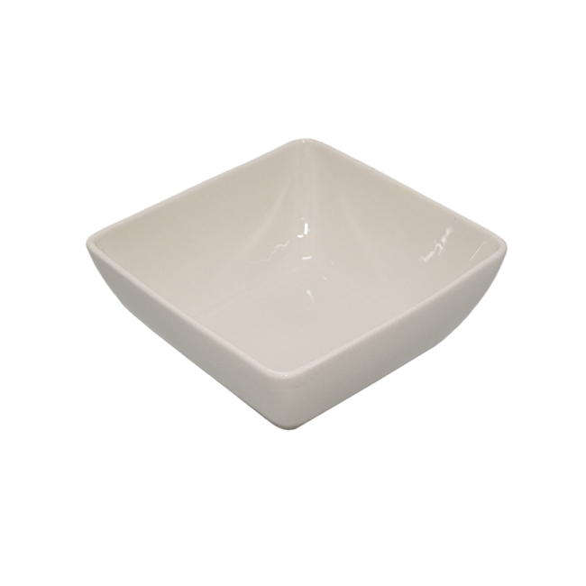 Taça Quadrada (19CM) porcelana "branca"