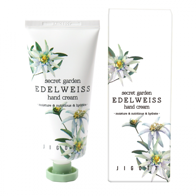 Creme de Mãos Secret Garden Edelweiss 100ml