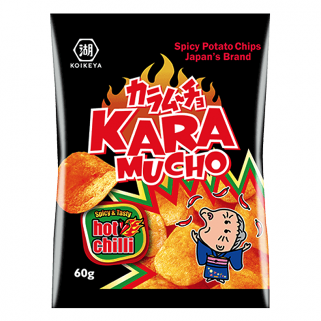 Batatas fritas picantes Karamucho (KOIKEYA) 60g