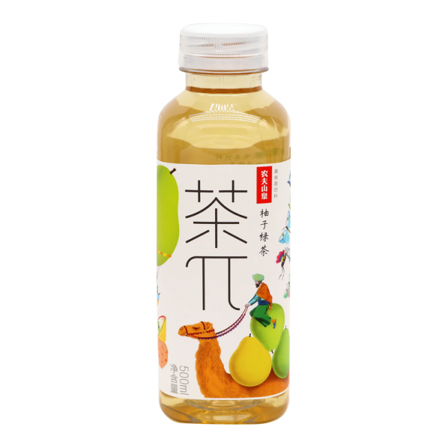 Bebida de chá de jasmim com toranja 500ml