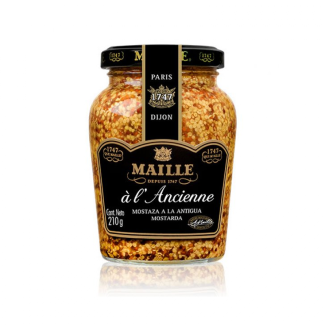 Mostarda à moda antiga (MAILLE) 210g
