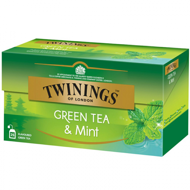 Mint chá verde (TWININGS) 25uds
