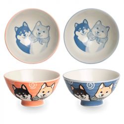 Cuenco Shiba rosa /...