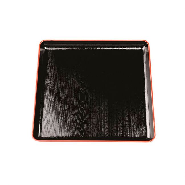 Banda quadrada "Black-red" (30cm)