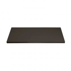 Polietileno sintético preto (100x40x2cm) vista frontal