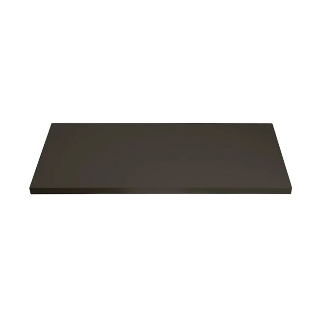 Polietileno sintético preto (100x40x2cm) vista frontal
