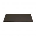 Polietileno sintético preto (100x40x2cm) vista frontal