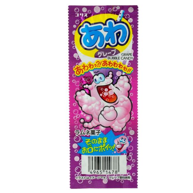 Caramelo ramune bolha uva (CORIS) 7.2g