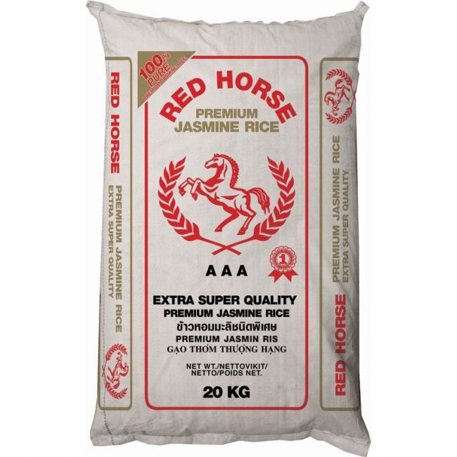 Arroz de jasmim (CAVALO VERMELHO) 20kg
