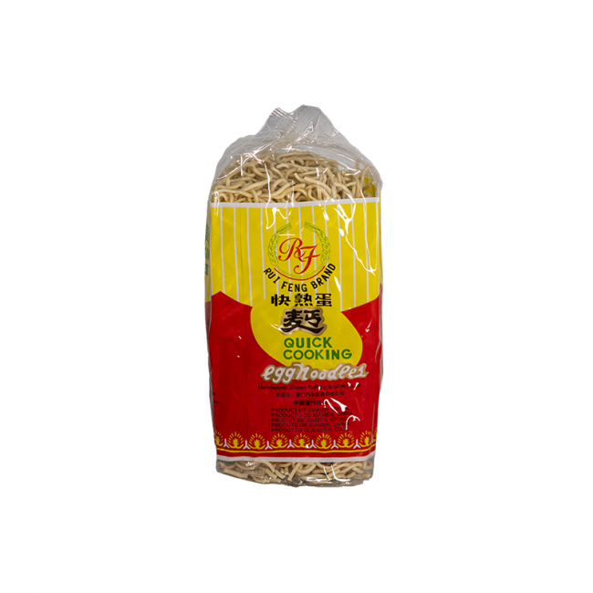 Macarrão de cozimento rápido com ovo (MARCA RUI FENG) 500g