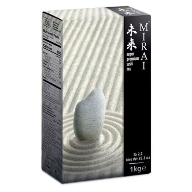 Super premium sushi arroz (MIRAI) 1kg