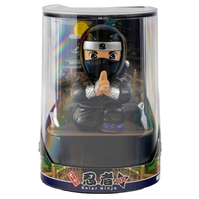 Figura solar com movimento "Ninja" 10cm