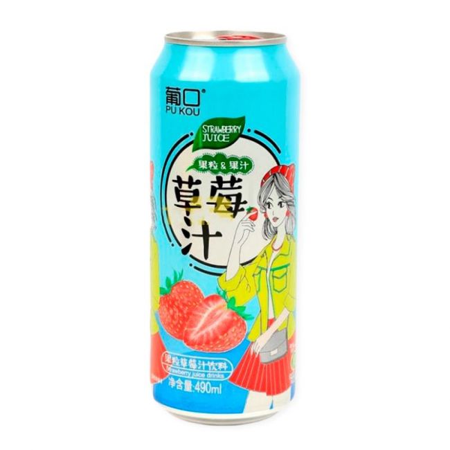 Fresa Refreshing Beverage (PU KOU) 490ml
