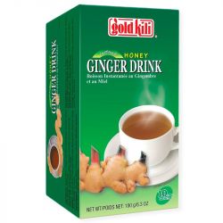 Bebida de gengibre e mel