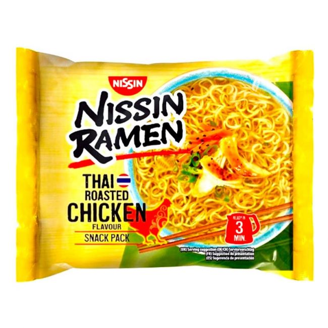 Tallarines ramen frango assado (NISSIN) 65g