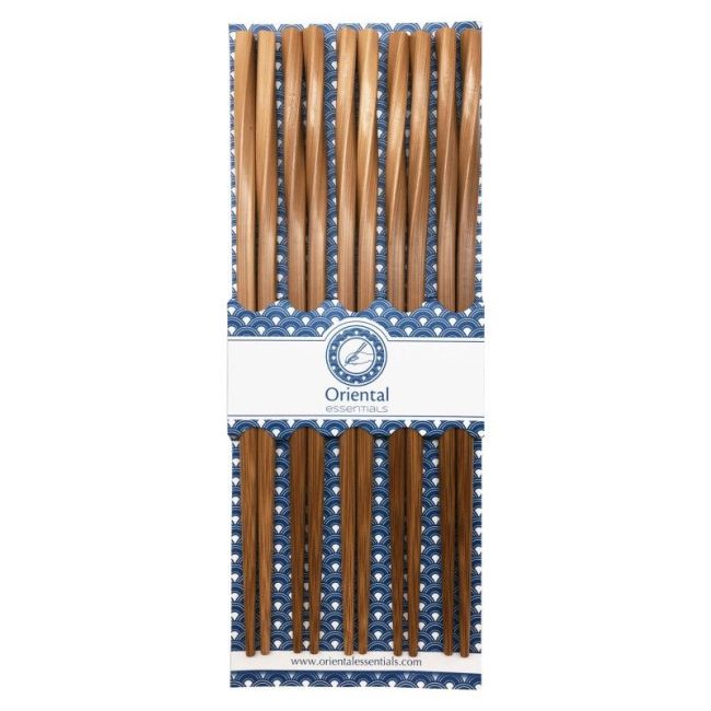 Conjunto de 5 pauzinhos "Madeira Torcida"