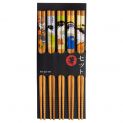Pauzinhos de gueixa 22,5 cm 5 pares