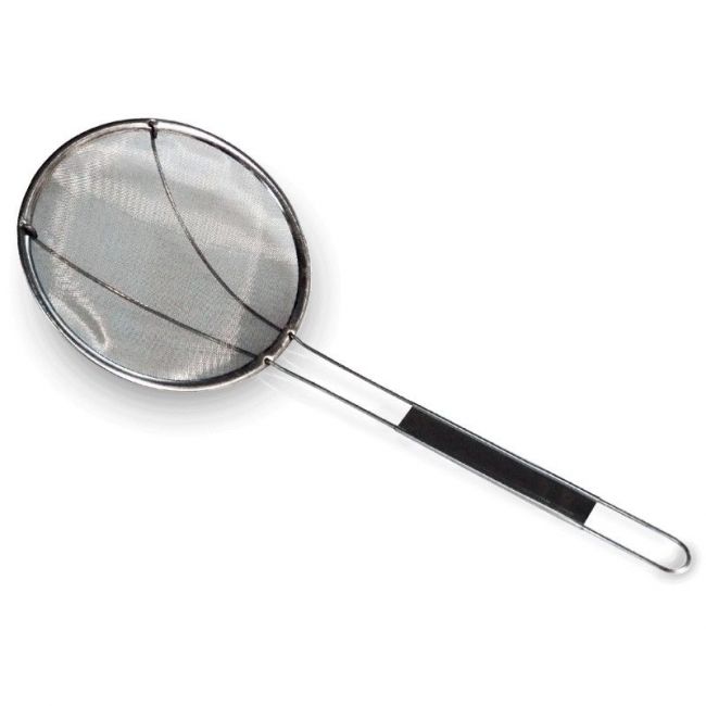 Escumadeira de tempurá de aço inoxidável 20cm