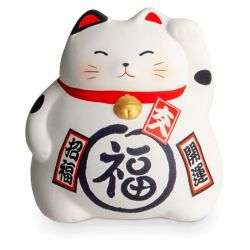 Gato de sorte "branco" 9cm