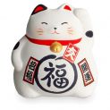 Gato de sorte "branco" 9cm