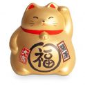Gato da sorte "dourado" 9cm
