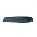 Placa retangular 32x10,5CM."cobalto"