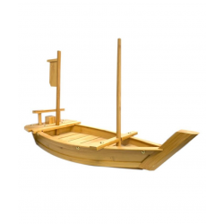 Barco de Sushi de Madeira 50cm