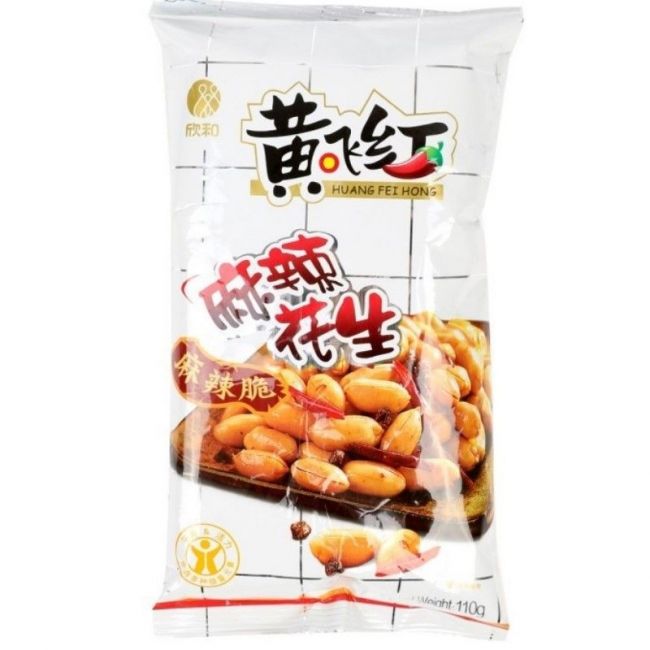 Amendoim com pimenta e sal (HUANGFEIHONG) 110g