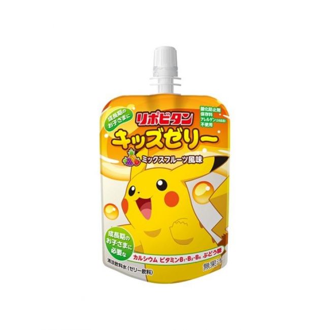 Gelatina Pokémon sabor frutas mistas 125g