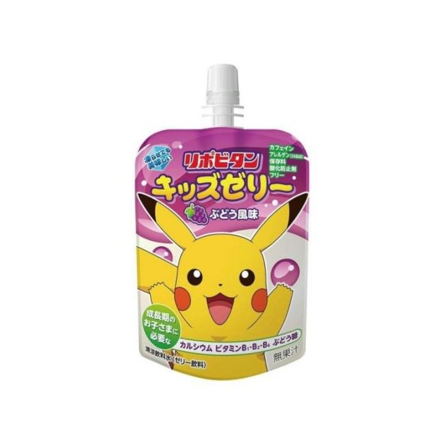 Gelatina Pokémon sabor uva 125g
