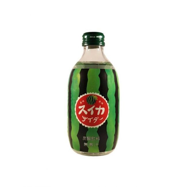Bebidas de melancia gasosa (TOMOMASU) 300ml