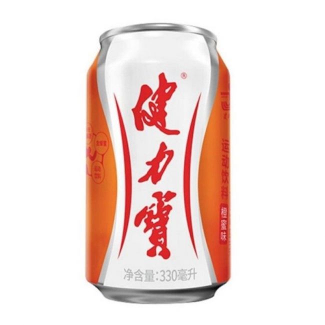 Bebida fresca com sabor laranja (JIANLIBAO) 330ml