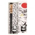 Palillo Set 1 par + suporte "panda"