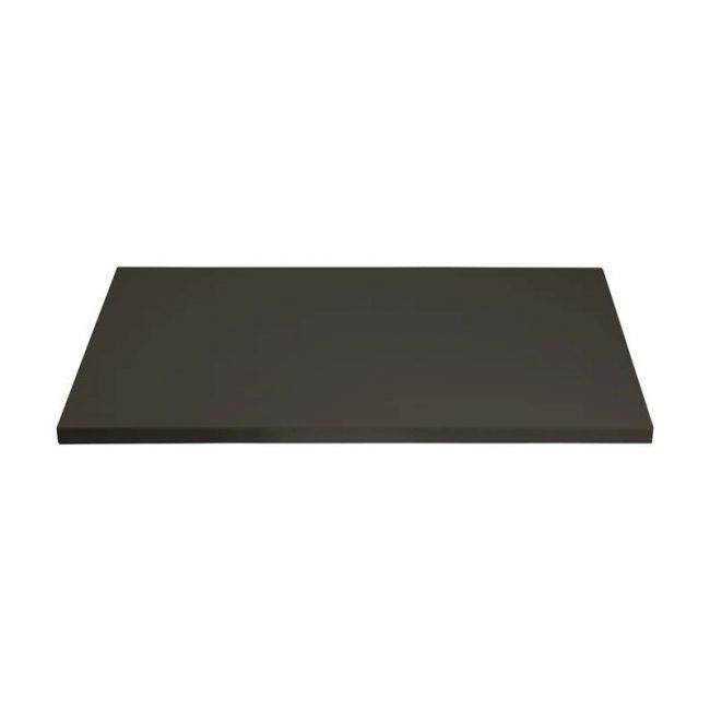 Tábua de Corte em Polietileno Sintético Preto (84x39x2cm)