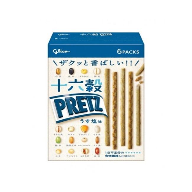 Palitos salgados com 16 tipos de grãos (PRETZ) 60g