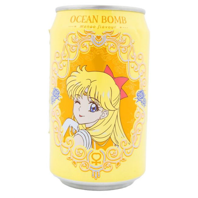 Bebida gaseificada sem alça (OCEAN BOMB) 330ml