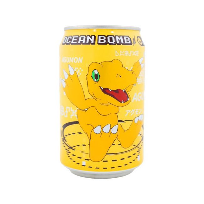 Digimon com sabor a banana (OCEAN BOMB) 330ml
