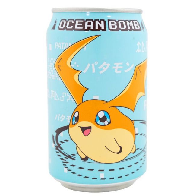 Bebida com sabor de limão (OCEAN BOMB) 330ml