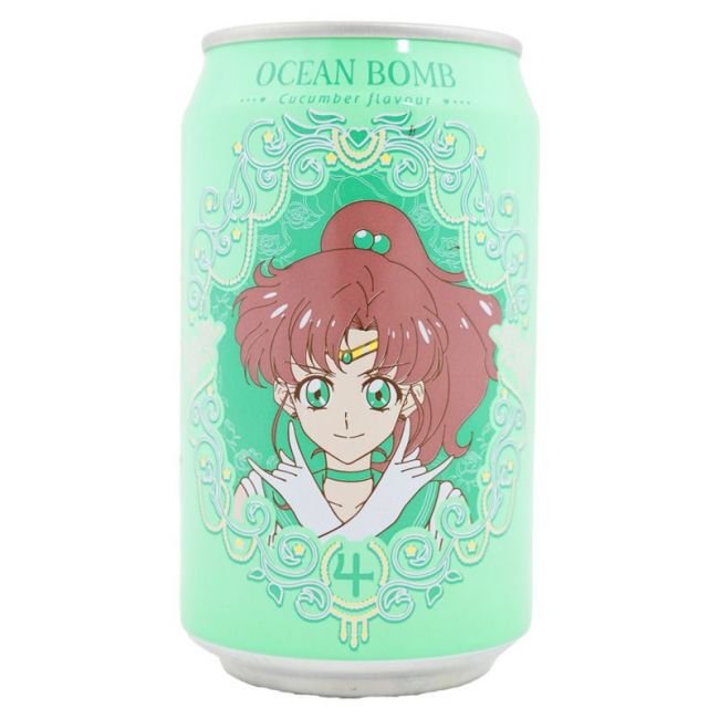 Bebida a gás s/pepino (OCEAN BOMB) 330ml